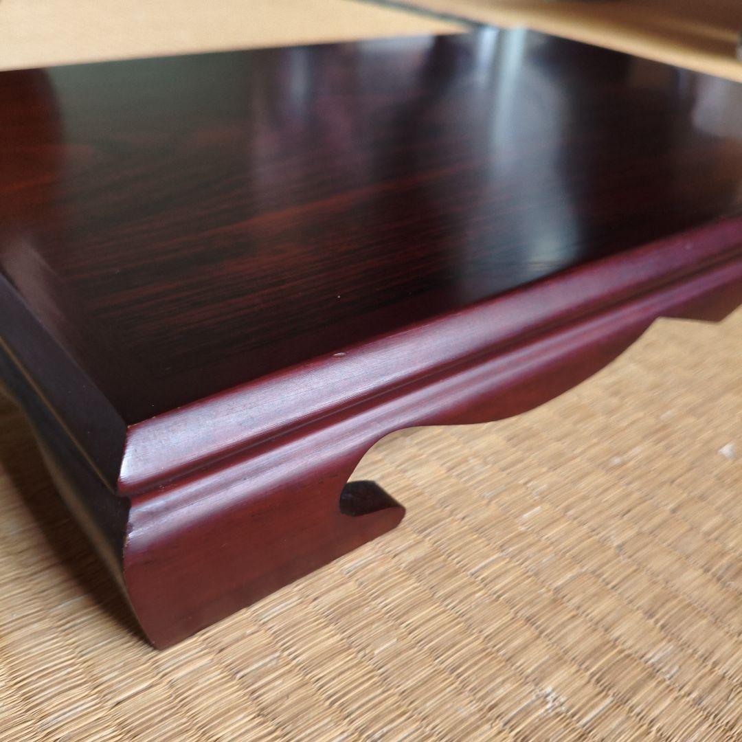 屋久杉 壺 台座付き 高さ31cm 幅32cm 木工工芸品 ひびあり