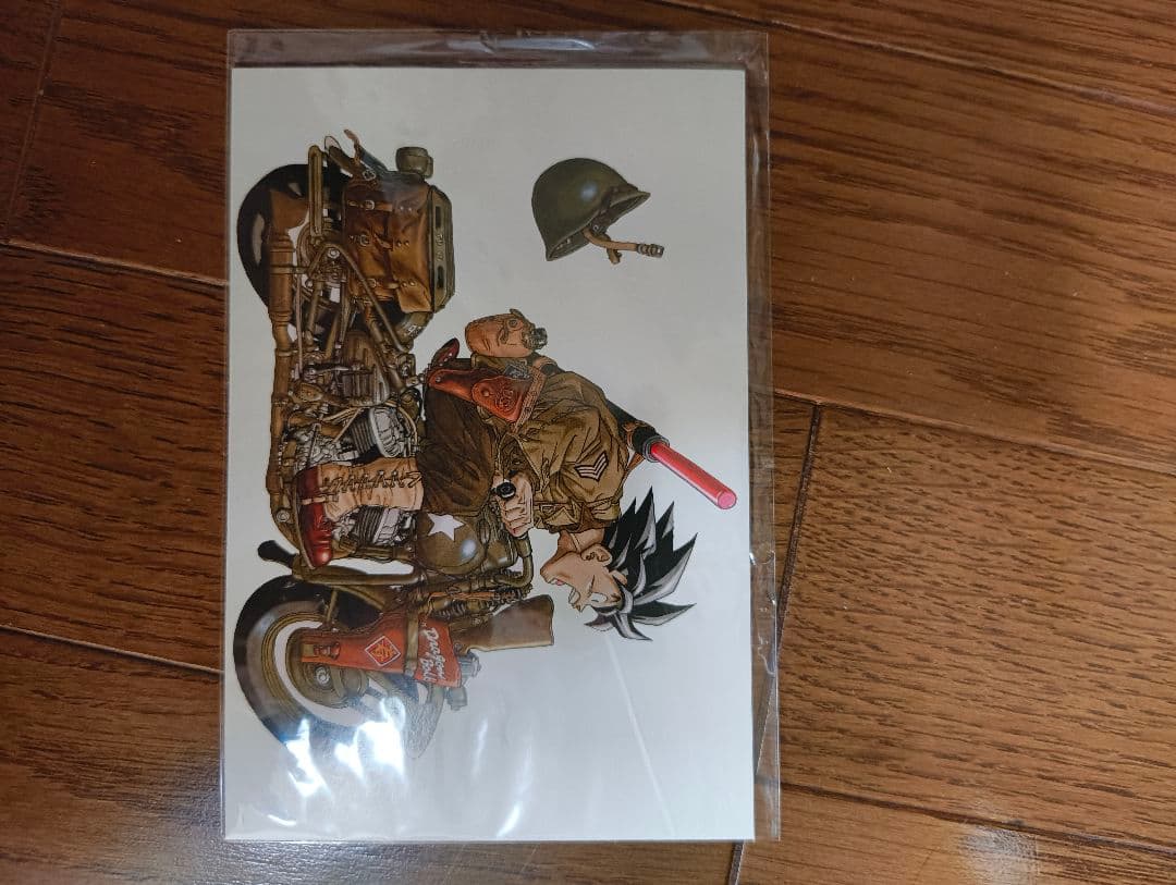 ドラゴンボール　鳥山明展　ポストカード　ホロカード