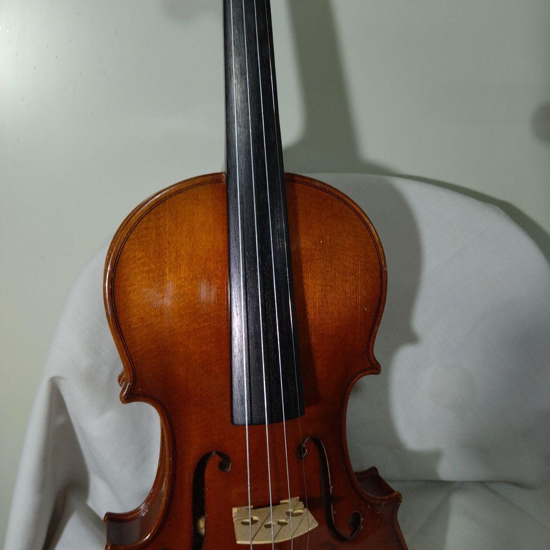 ♥8才前後の子供用♥スズキバイオリン1/2♥品番200メンテ済♥弓ケ―ス松脂付