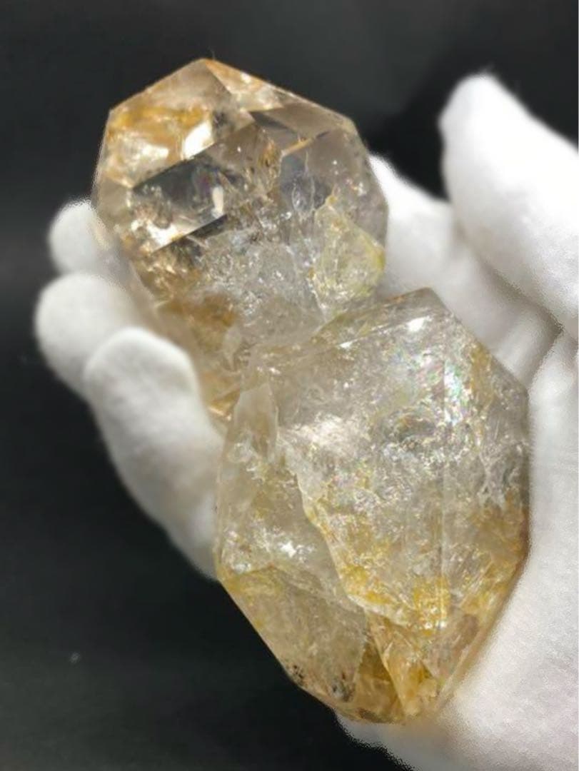 ご縁があったら手にして頂きたい。268g ニューヨーク産ハーキマーダイヤモンド⭐︎