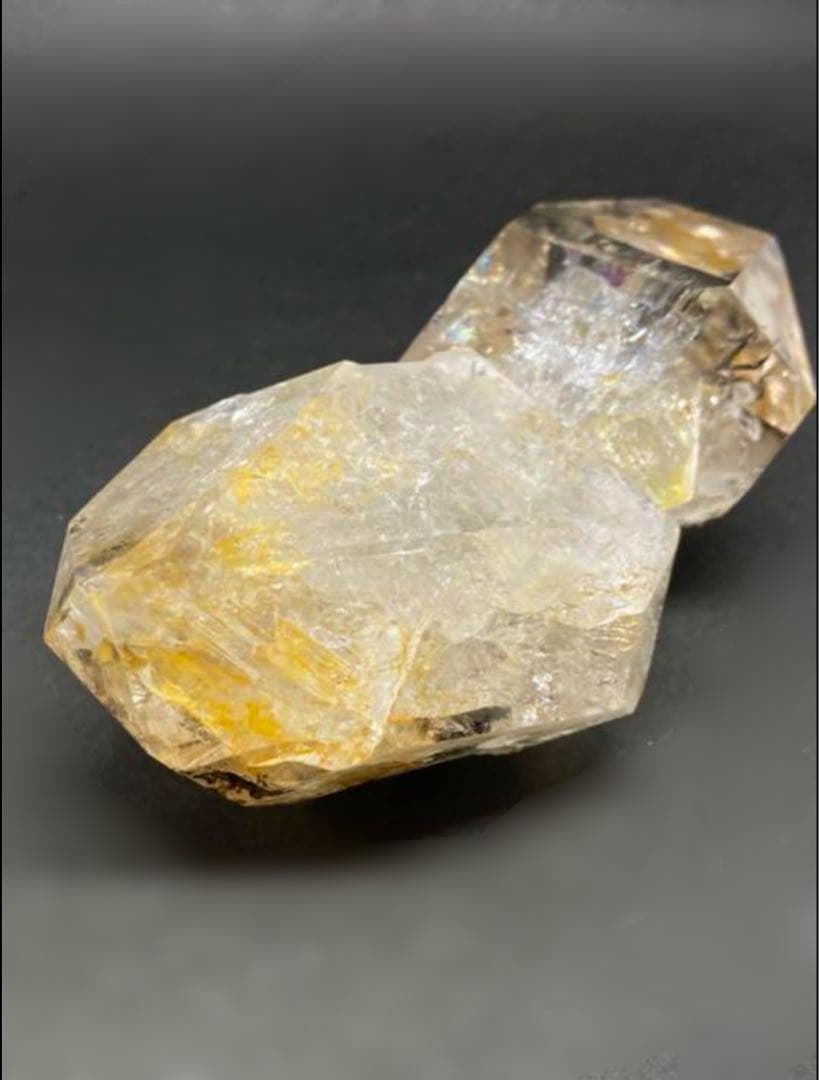 ご縁があったら手にして頂きたい。268g ニューヨーク産ハーキマーダイヤモンド⭐︎