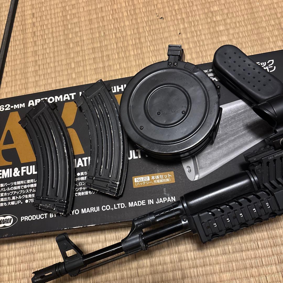 聖*せ様 電動ガン AK47 RISバージョン スコープ付き