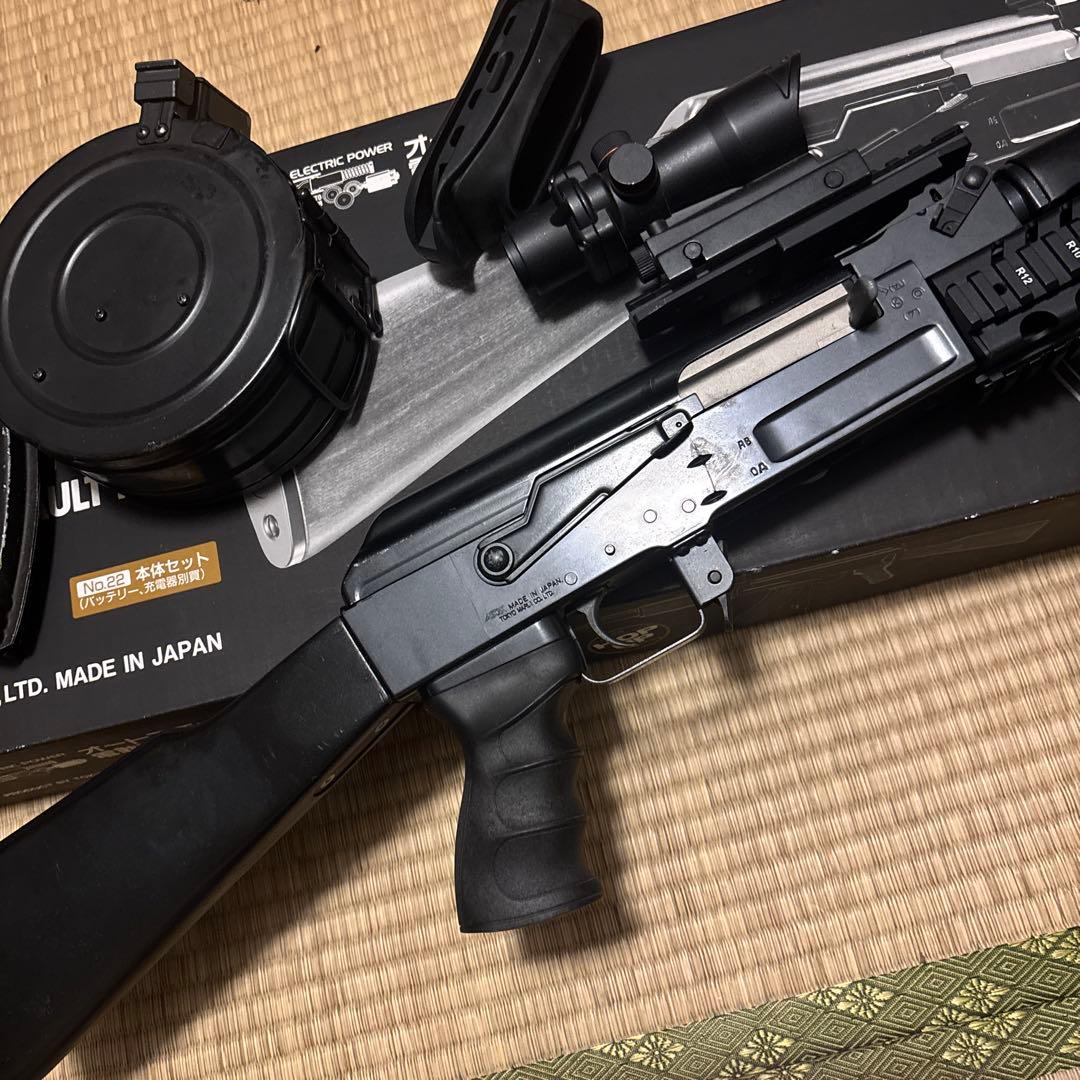 聖*せ様 電動ガン AK47 RISバージョン スコープ付き