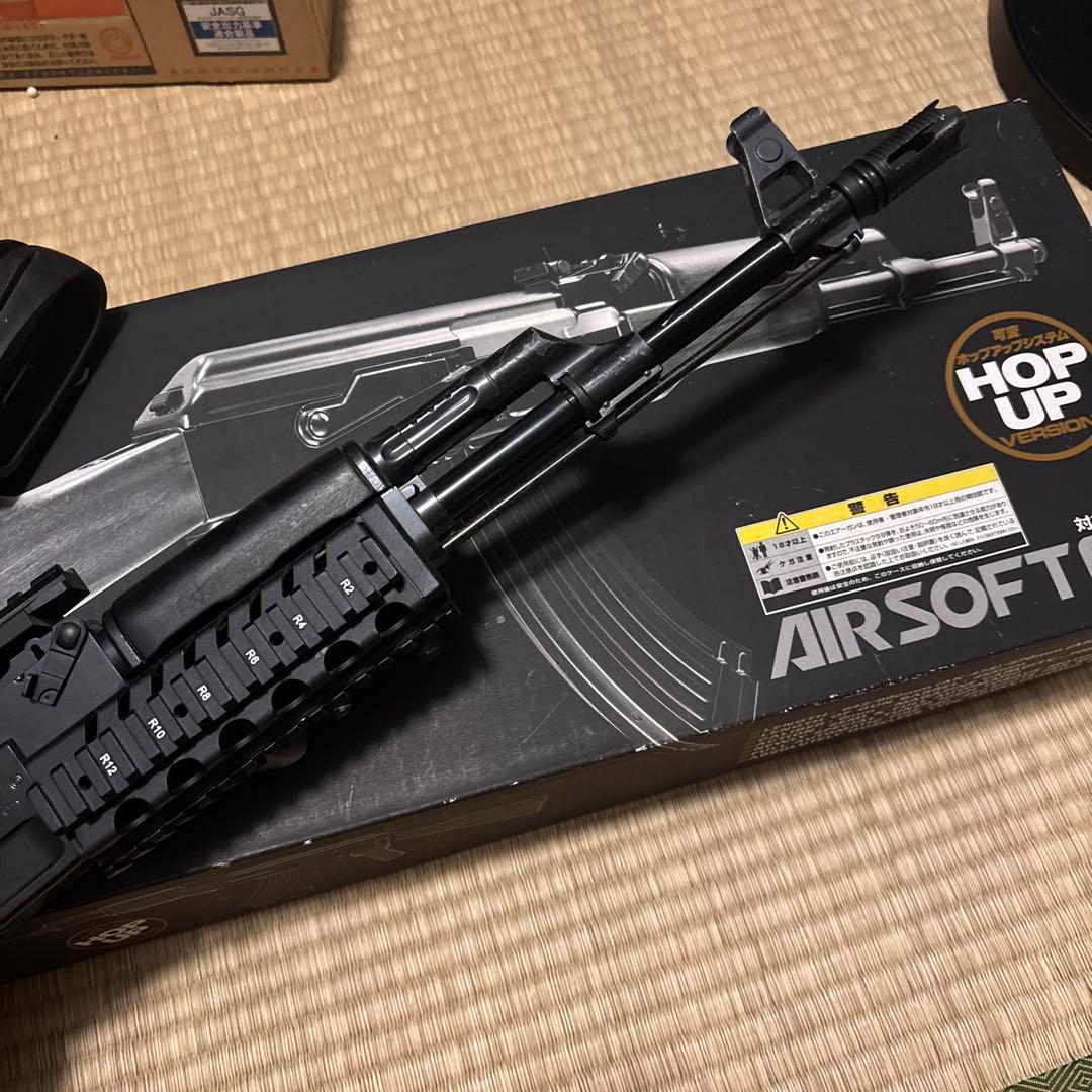 聖*せ様 電動ガン AK47 RISバージョン スコープ付き