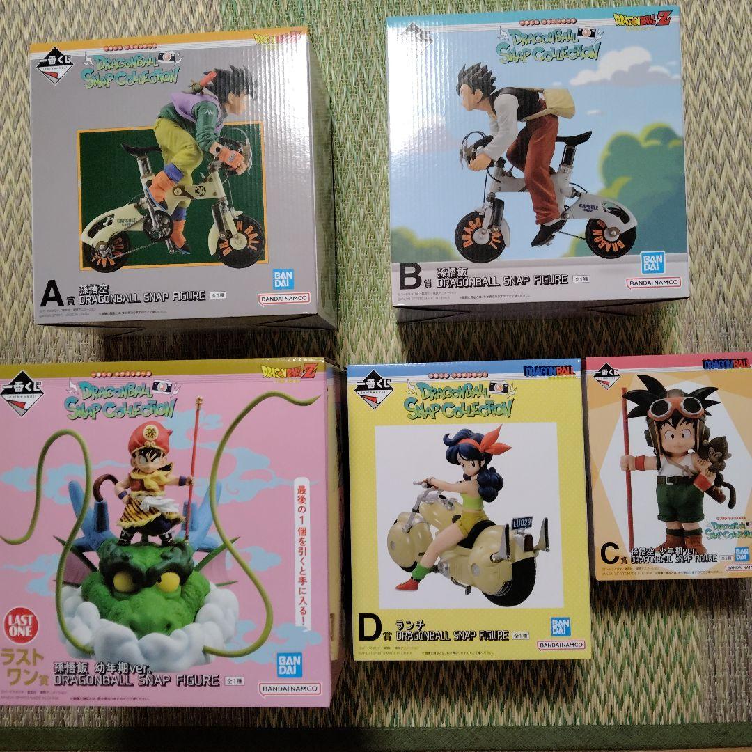 一番くじ　ドラゴンボール　スナップコレクション﹢1﹢オマケ(画集)﹢他