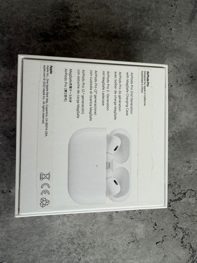 【付属品完備】AirPods Pro2 本体 ホワイト