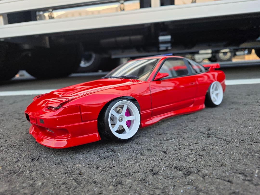 パンドラRC　東北仕様180SX　製作済み新品ラジコンホディ　箱付