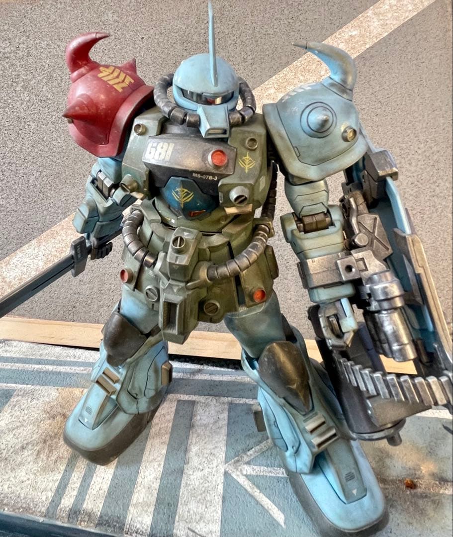 【格好良さ極めたMG グフカスオリジナルカスタム完成品】