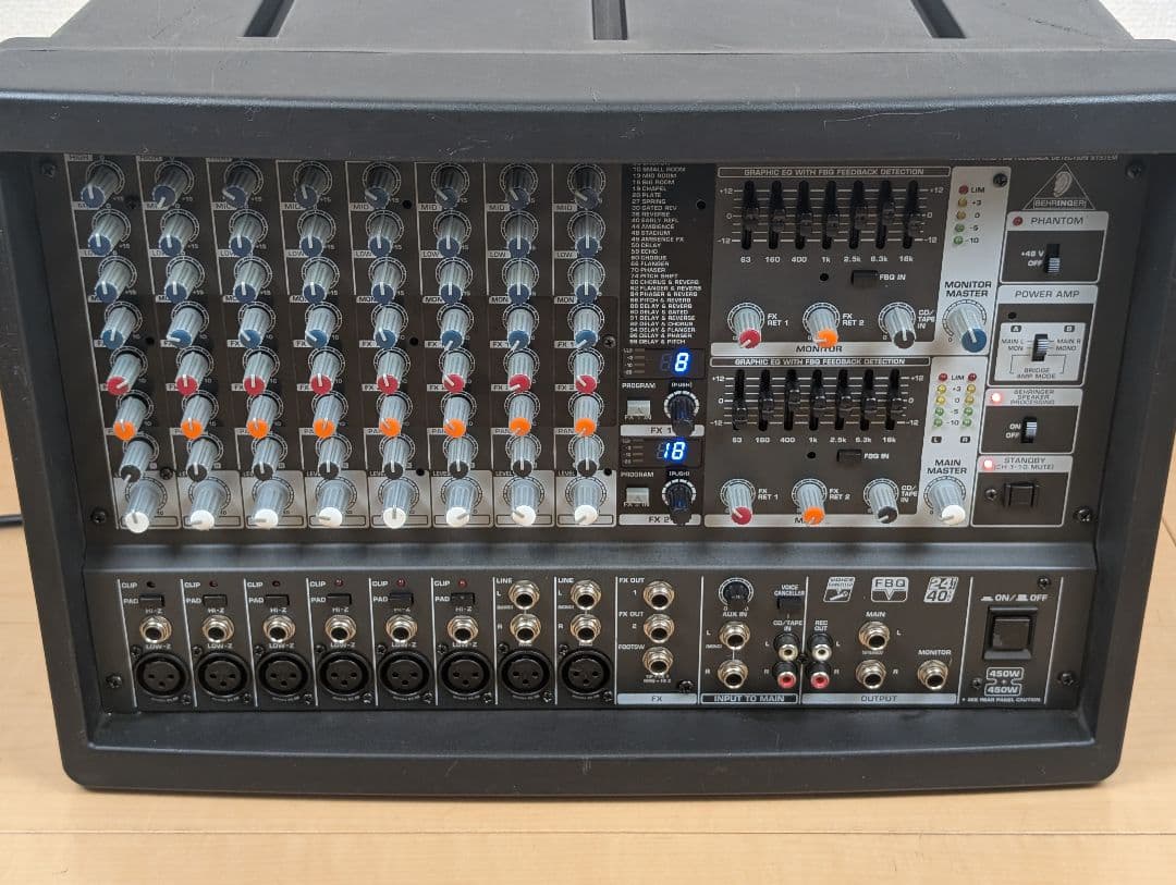 BEHRINGER EUROPOWER PMP980S パワードミキサー