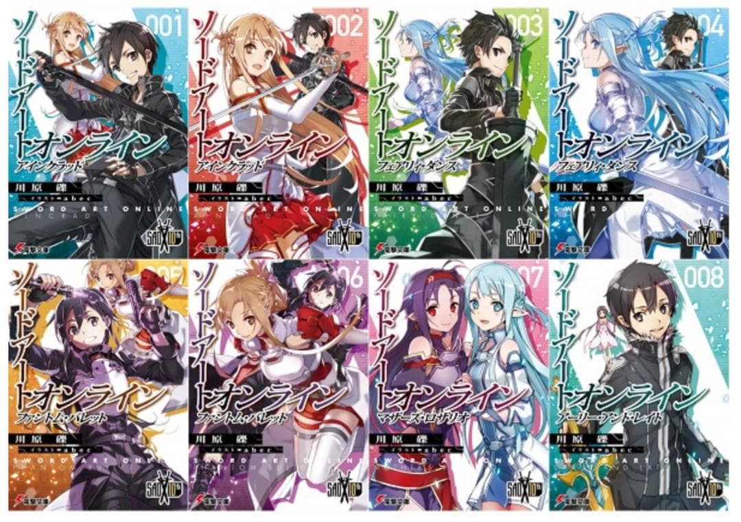 ソードアート・オンライン 刊行10周年記念限定カバー＋箔押しサイン入り複製原画