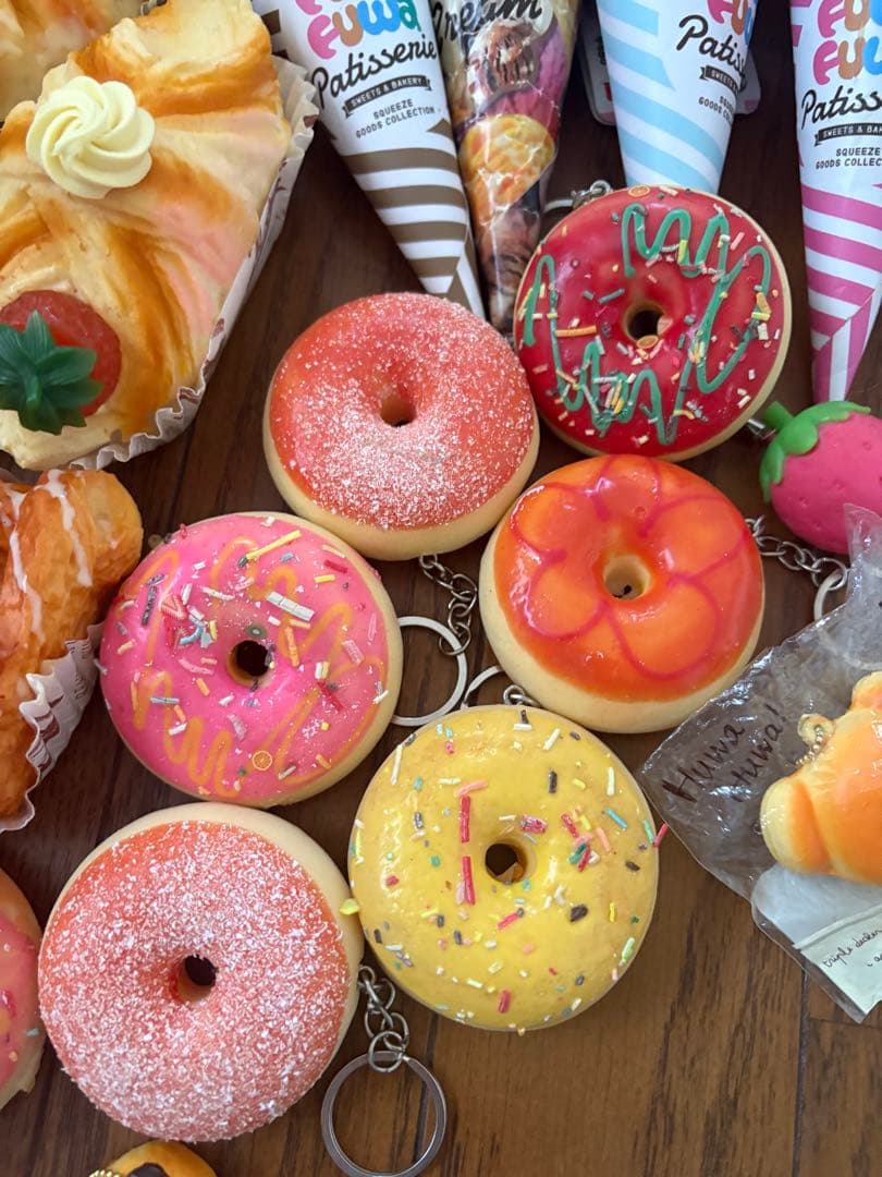 スイーツ型ストレスボールセット　スクィーズ