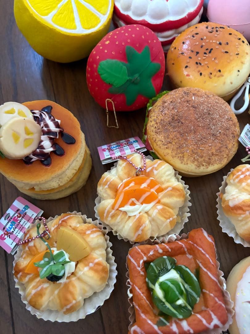 スイーツ型ストレスボールセット　スクィーズ