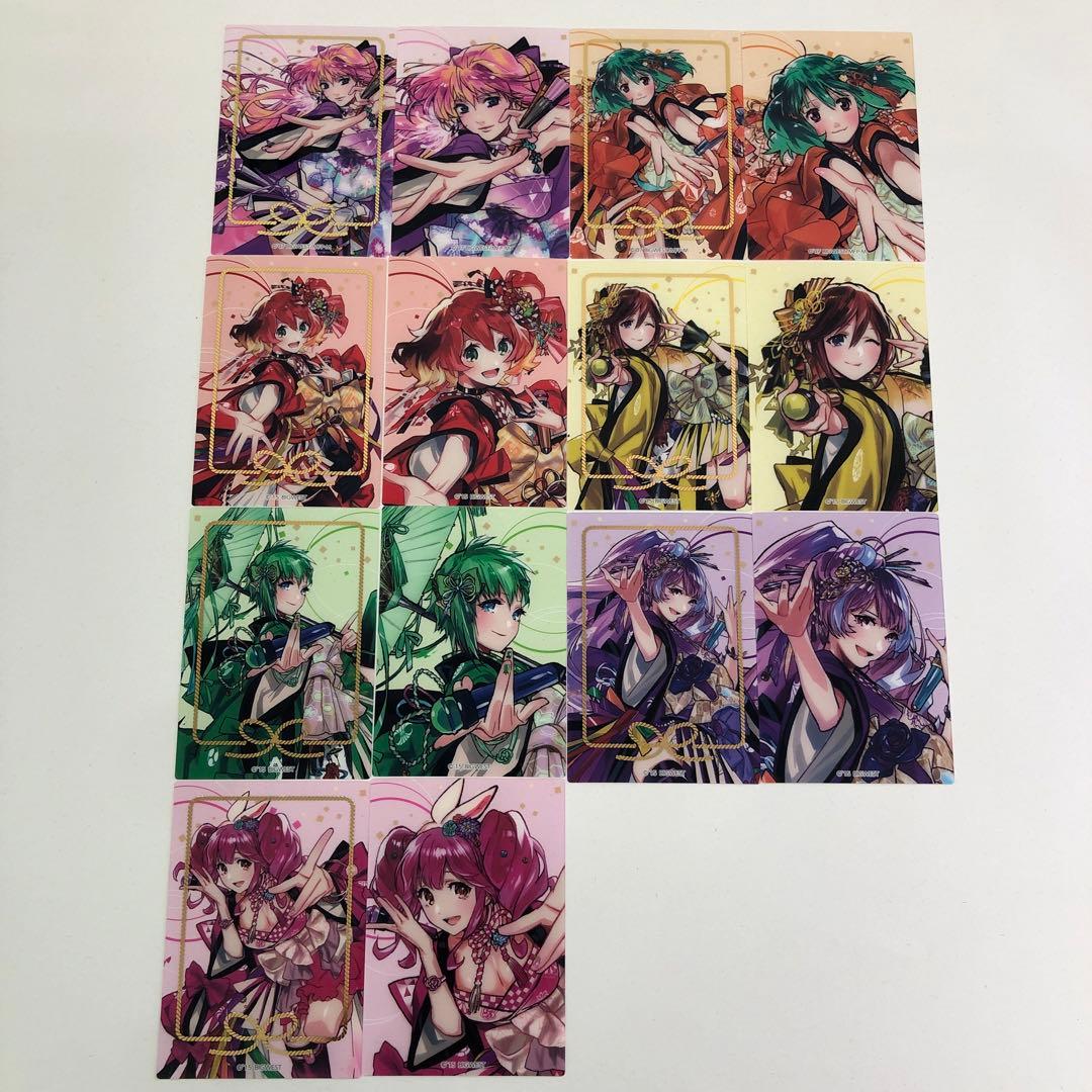 ❶②マクフェス 歌舞伎町オンステージ！ クリアカード 全14種 フルコンプ