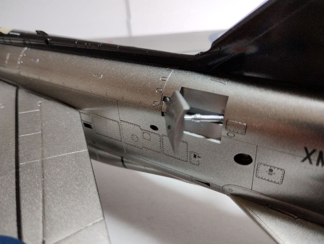 プラモデル完成機　1/48　E.E.ライトニングF1