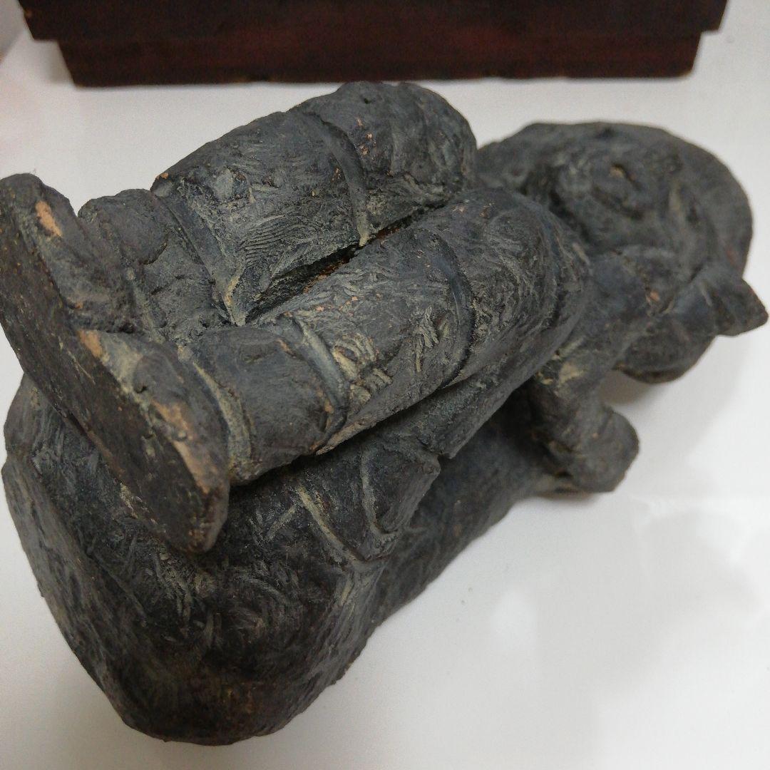 極稀少レア南米メキシコOR中近東ヨルダン　アステカ重量有出土発掘石仏埴輪