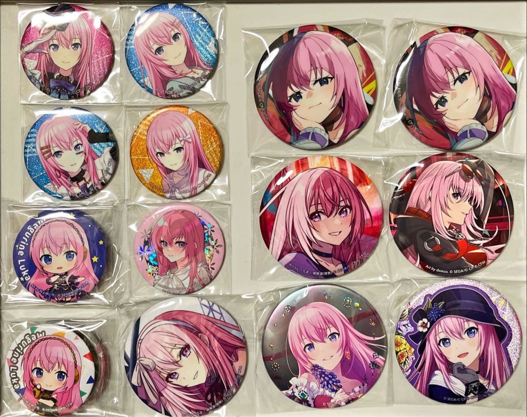 【12/16まで】巡音ルカ　缶バッジ