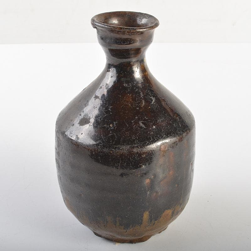 朝鮮唐津　古唐津　徳利　時代箱付　D　R7304