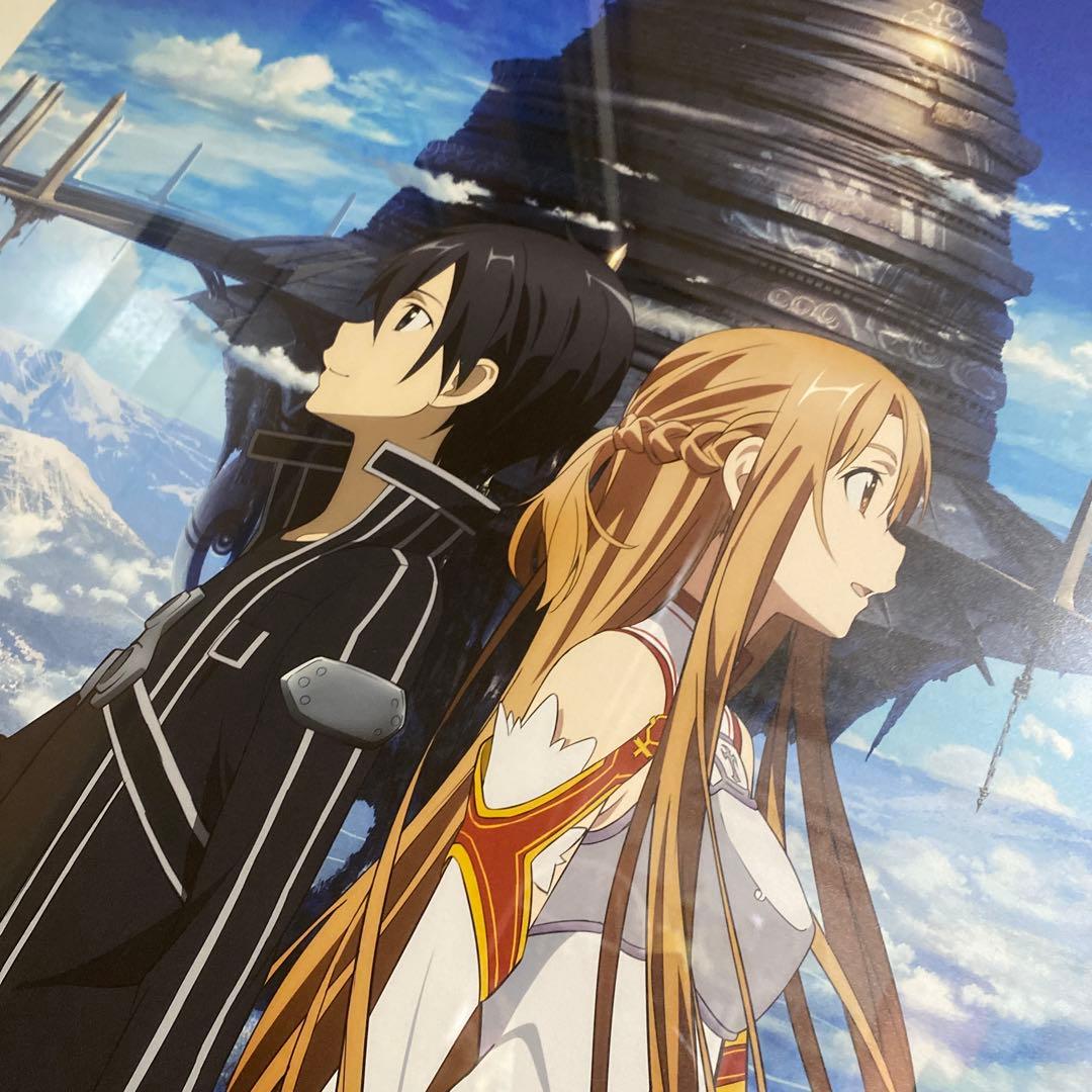 ソードアートオンライン　sao プレミアム　アートポスター