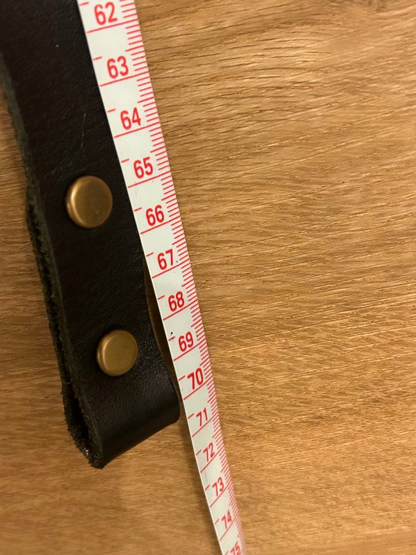 モーターロック　レザーショルダーバッグ