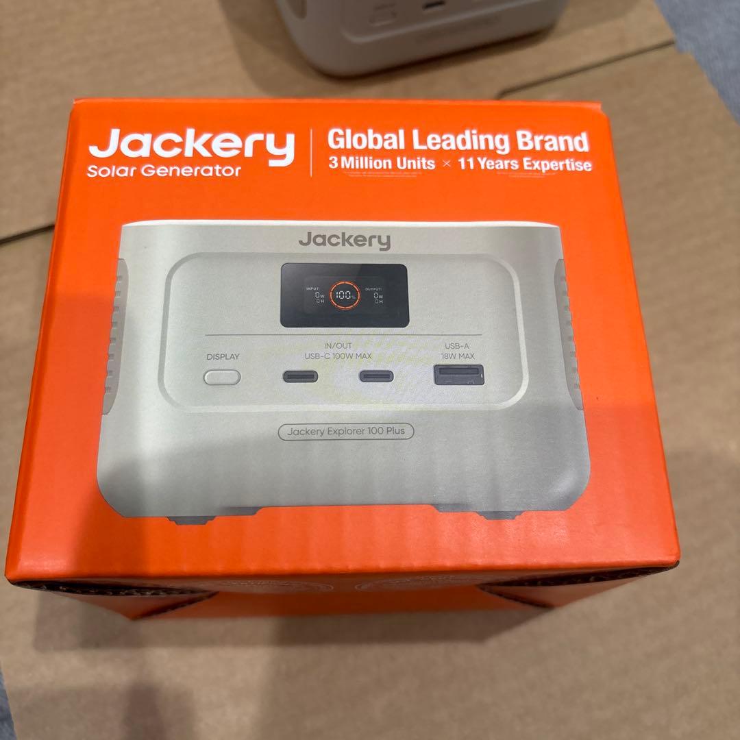 Jackery 100 plus サンドゴールド
