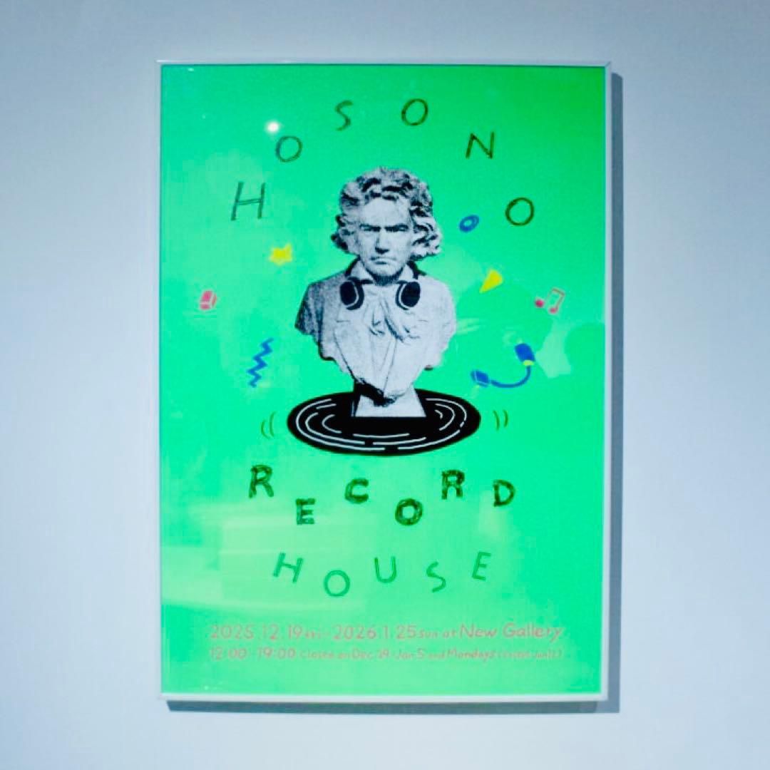 細野晴臣　HOSONO RECORD HOUSE　B2　ポスター　大原大次郎
