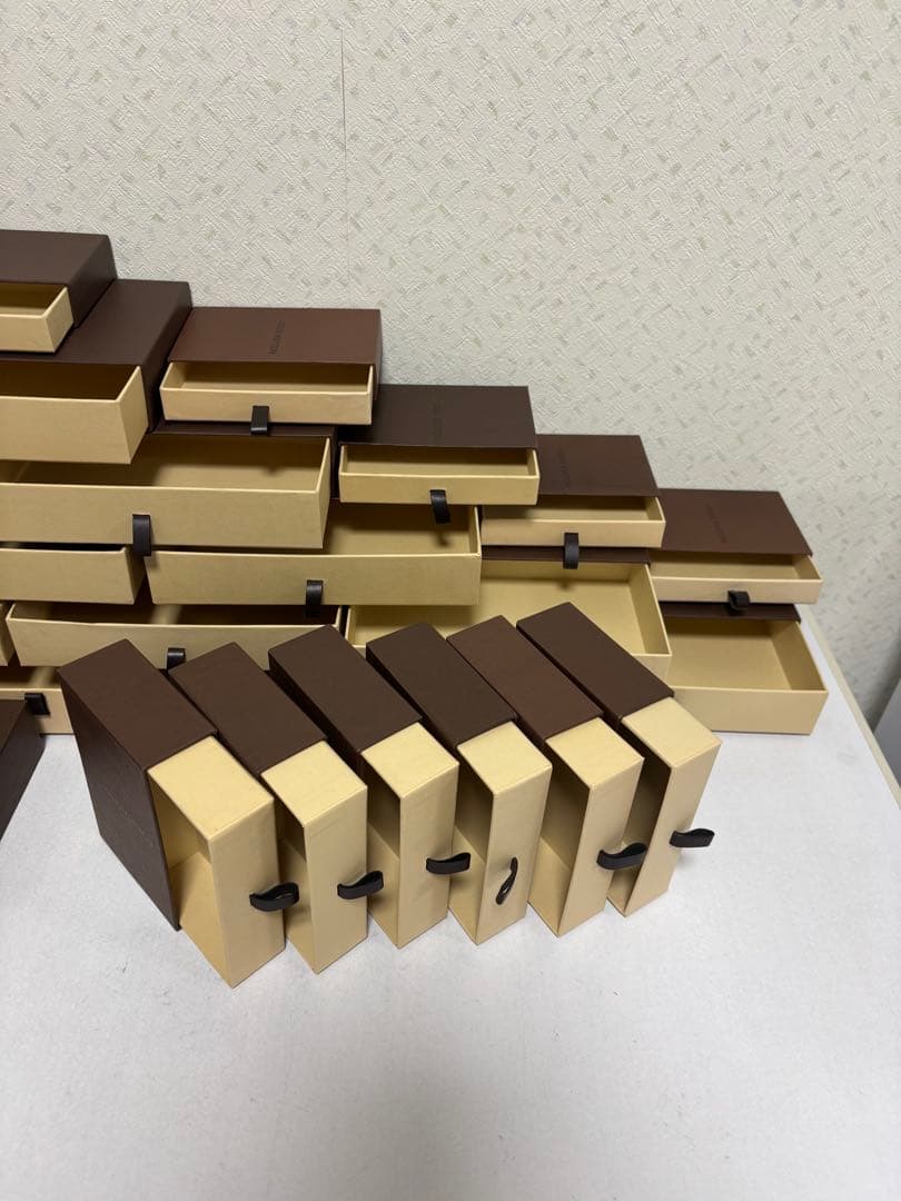 超、超大量VUITTON 空箱33箱　ギフトボックス セット ブラウン ベージュ