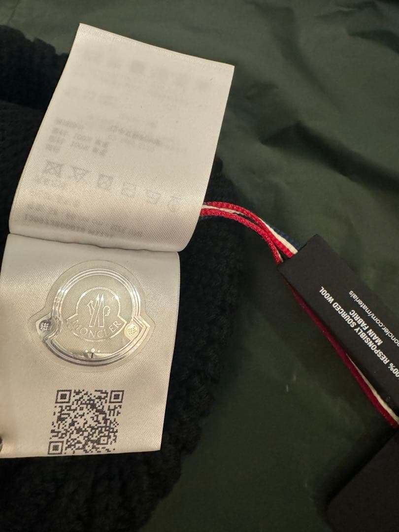 MONCLER ニット帽 モンクレール 新品 24時間値引きセール
