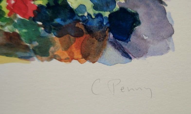 特価◯絵画 シルクスクリーン版画 額装品