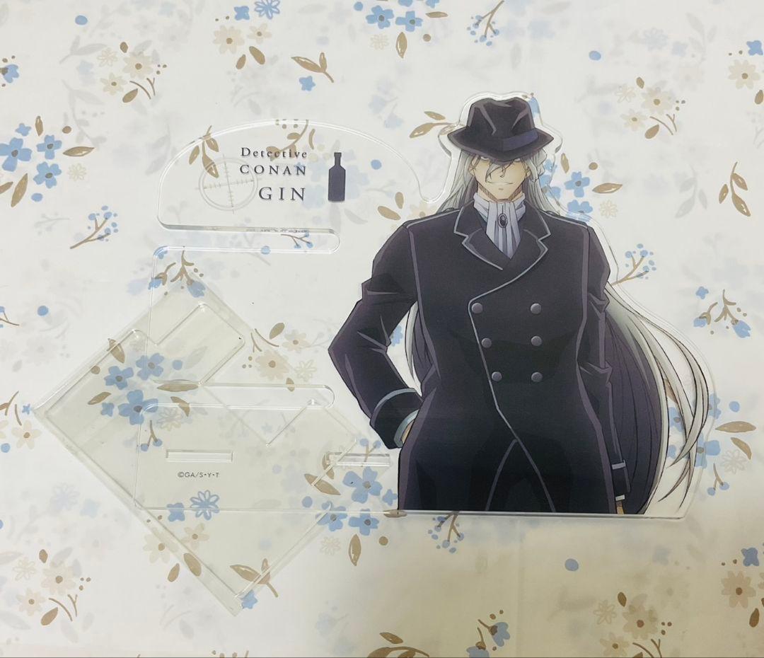 名探偵コナン　ジン　SEIKO コラボ腕時計　アクリルスタンド