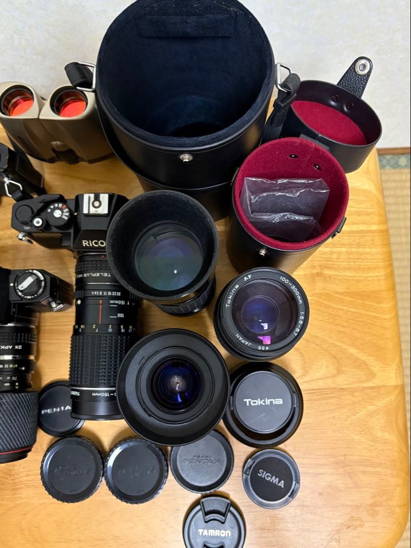 フィルムカメラレンズセット