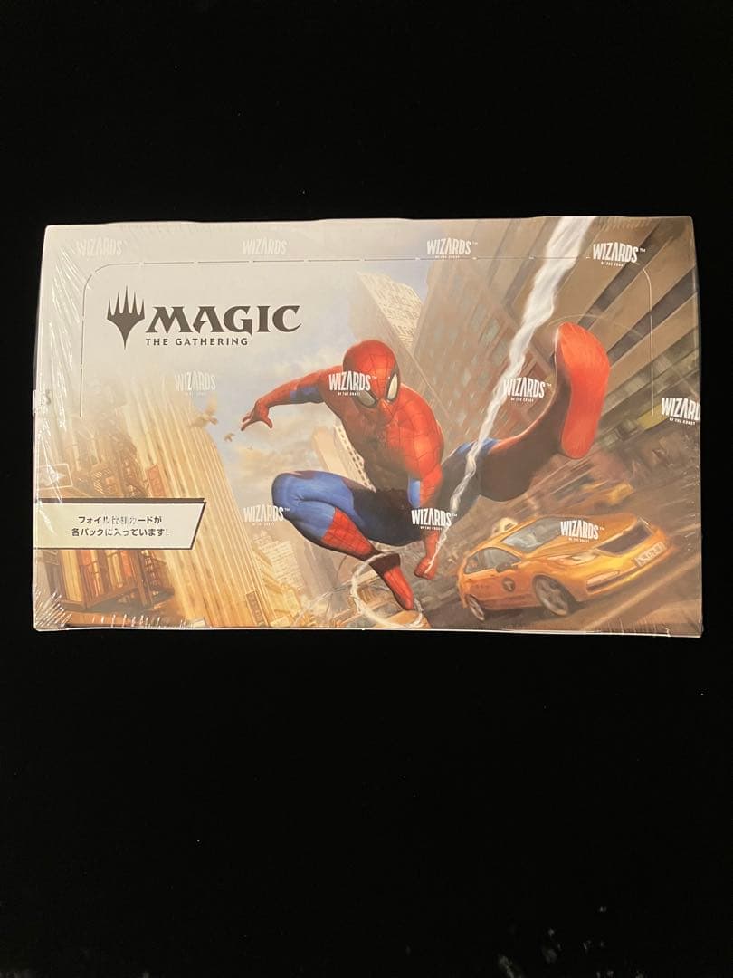 【MTG】 スパイダーマン【日本語版】プレイ・ブースター新品未開封(おまけ付)