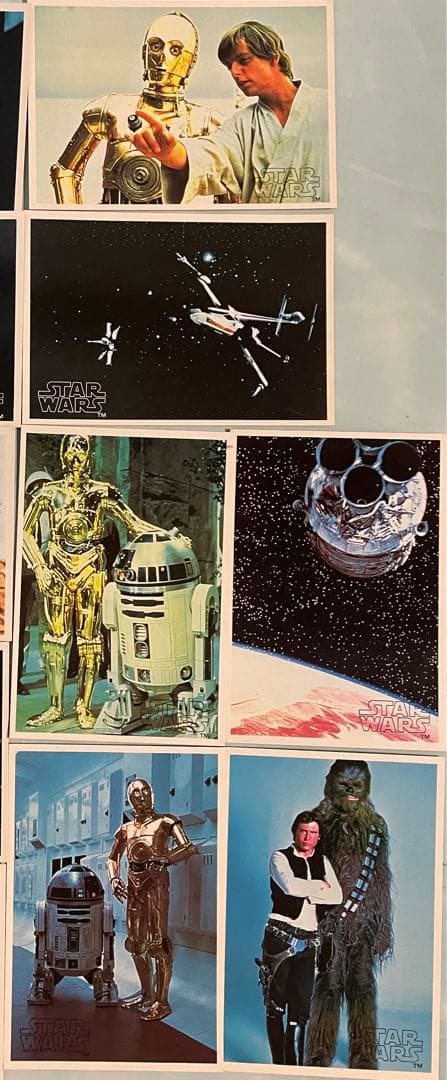 希少　1977年　スターウォーズ　ブロマイド　カード　28枚　アタリ TOPPS