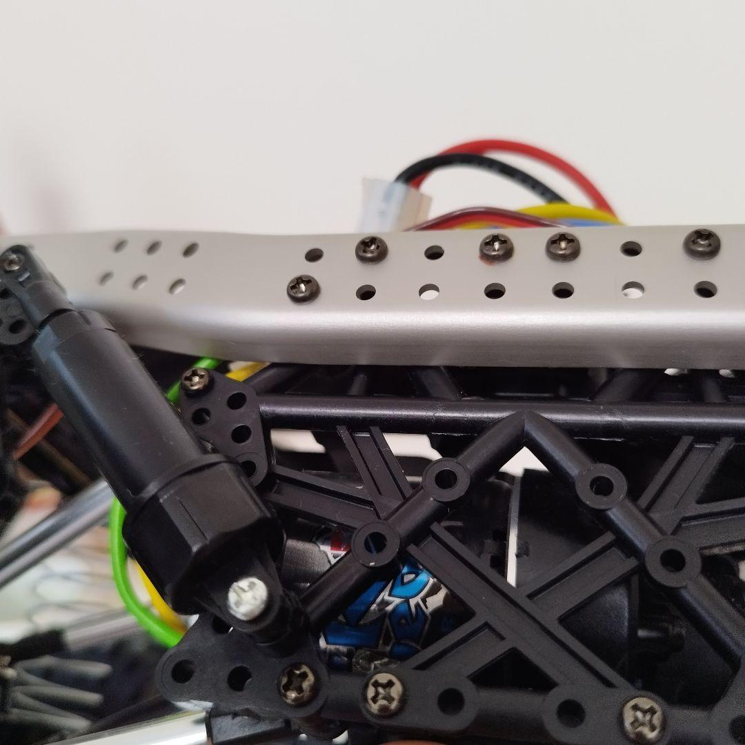 タミヤ　CR01 ロックソッカー　クローラー　4ws化　オプションあり