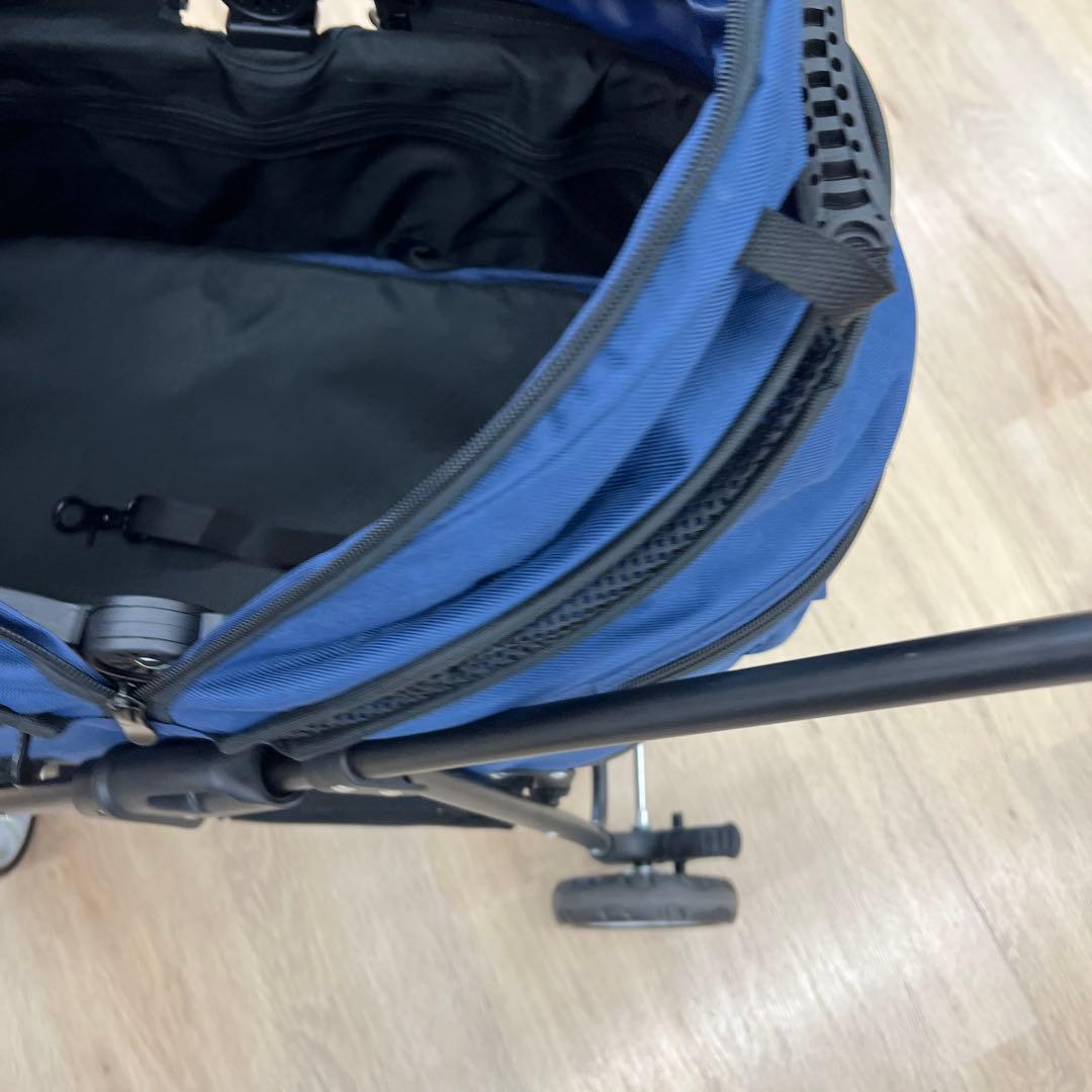 ネイビー ナイロン ペットカート