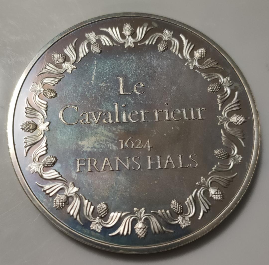 Franklin Mint フランスの 銀貨 Le Cavalier Rieur