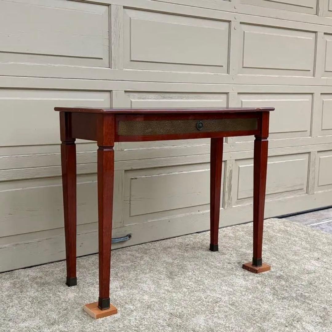 あずま工芸 コンソールテーブル 幅90 引き出し付 木製 玄関