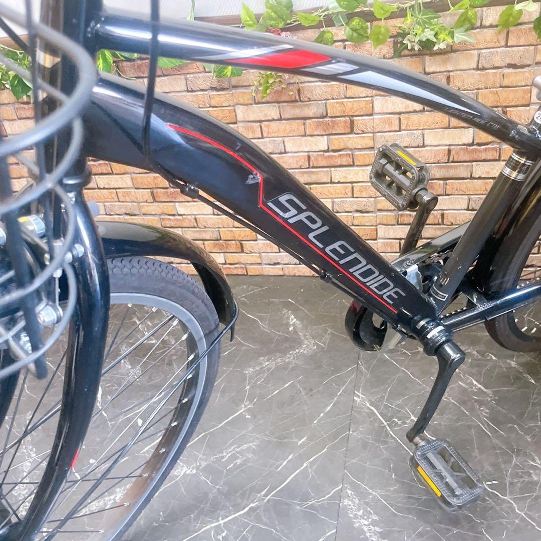 【9】子供用自転車 子供車 SPLENDIDE ブラック 26インチ