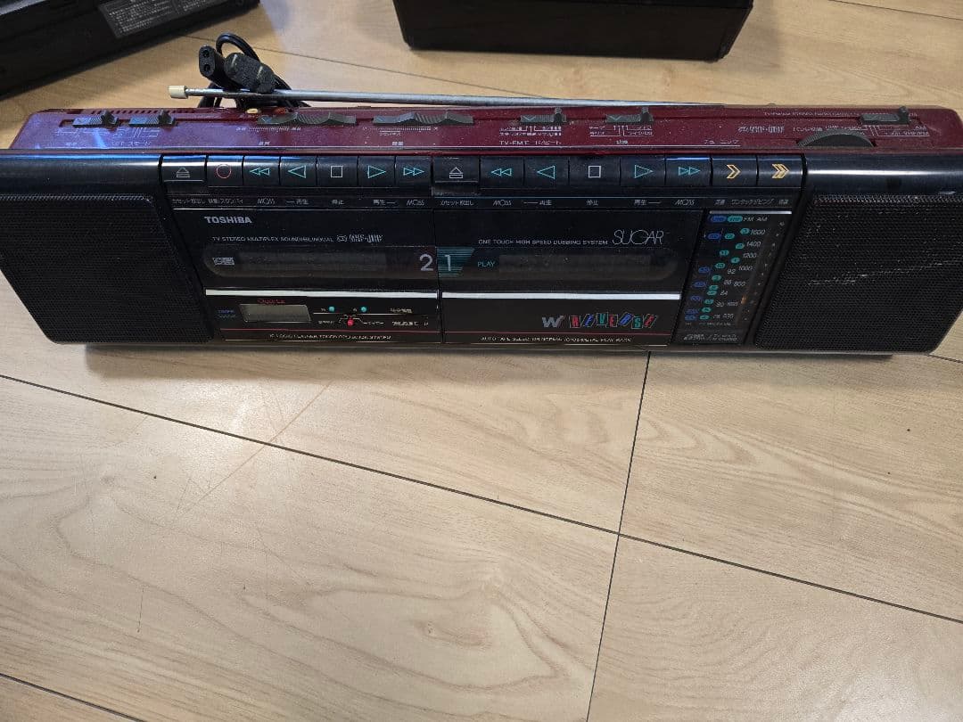 昭和レトロラジカセ、ラジオ、ジャンク