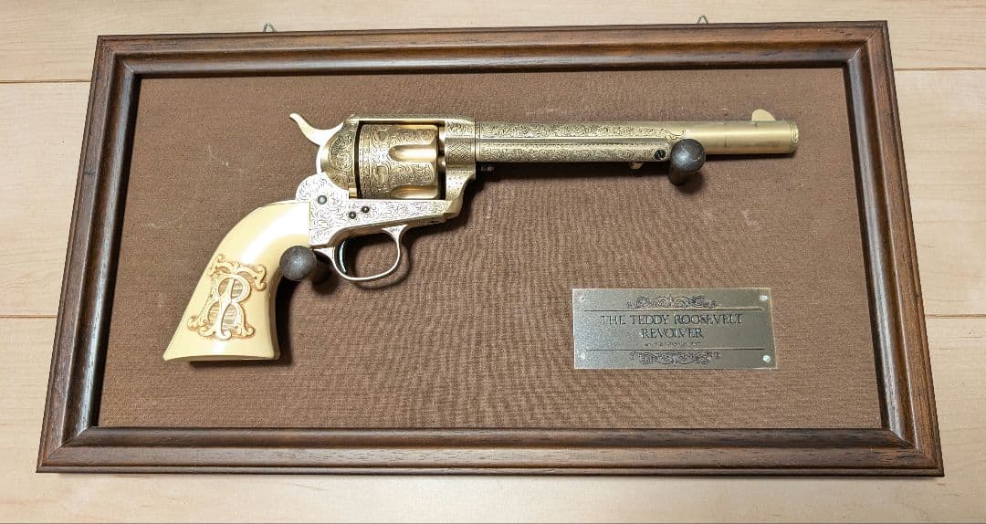 フランクリンミント　テディ　ルーズベルト　リボルバー