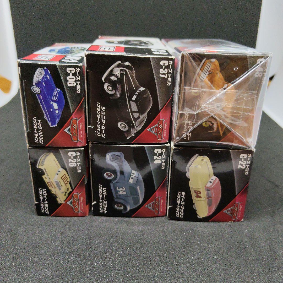 【未使用　新品】カーズ　トミカ　廃盤6点セット　カーズクロスロード　レジェンド達
