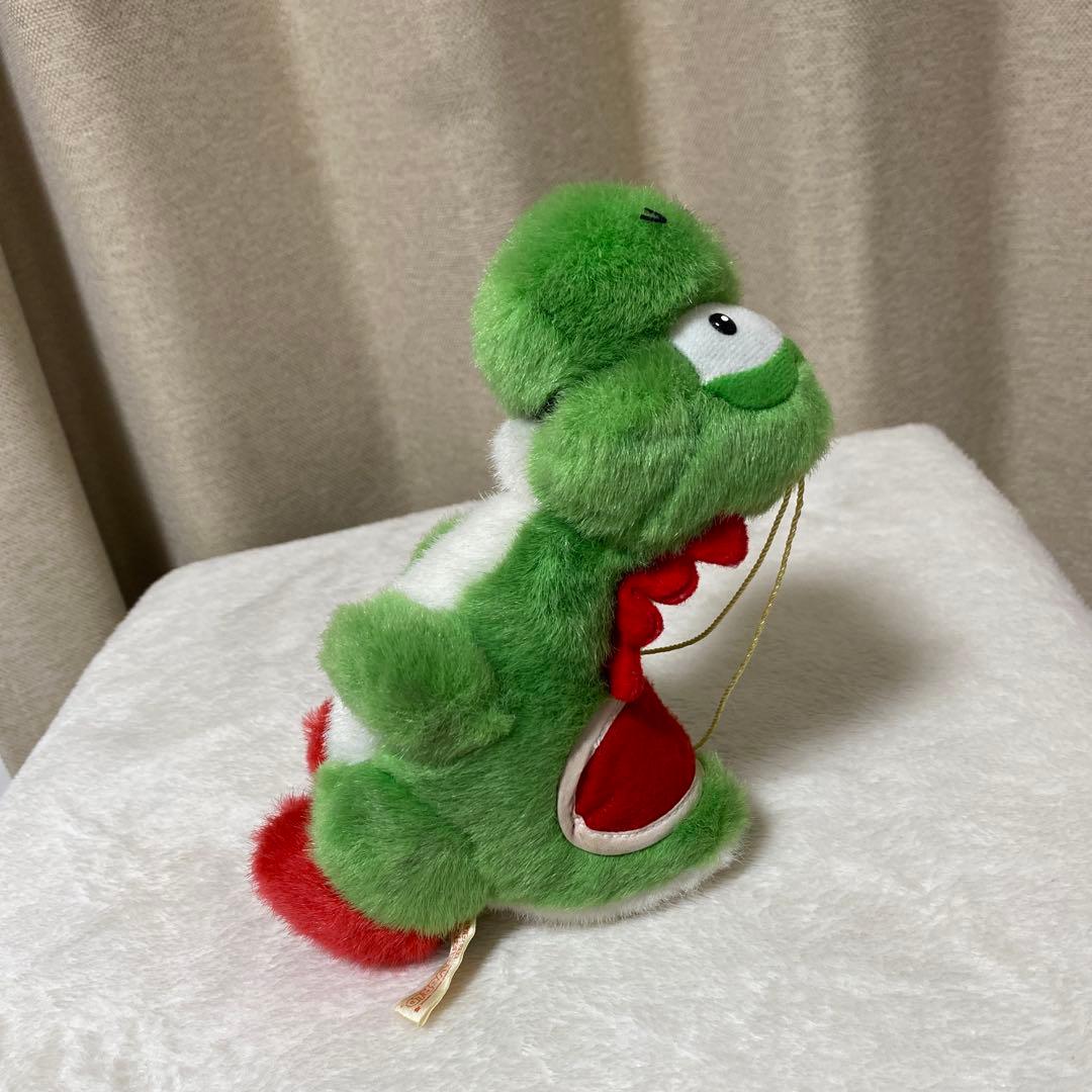 《希少》　スーパーマリオワールド　ヨッシー　ぬいぐるみ サンアロー製