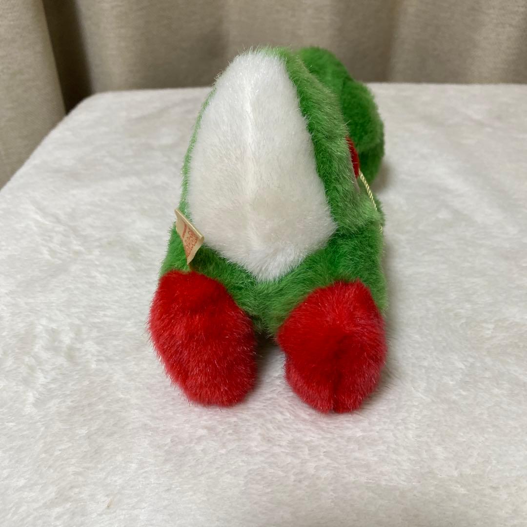 《希少》　スーパーマリオワールド　ヨッシー　ぬいぐるみ サンアロー製