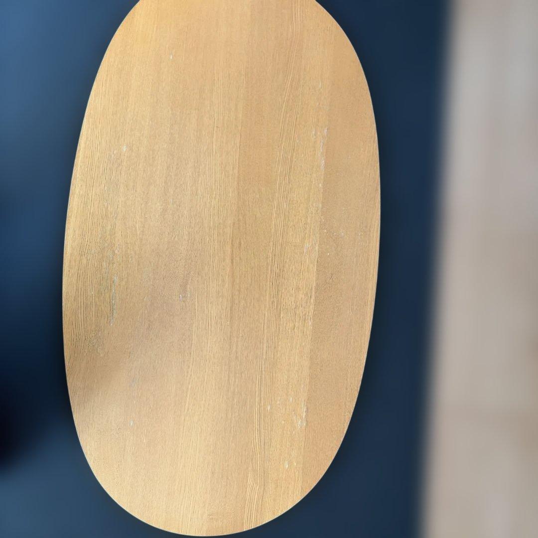 無印　楕円形 木目調 こたつ