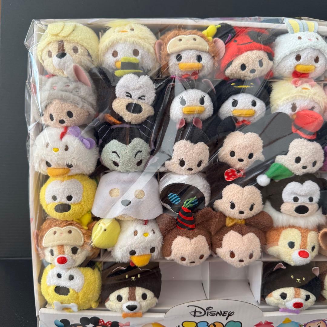 【美品】ツムツム 68体＋紙製収納BOX2個セット