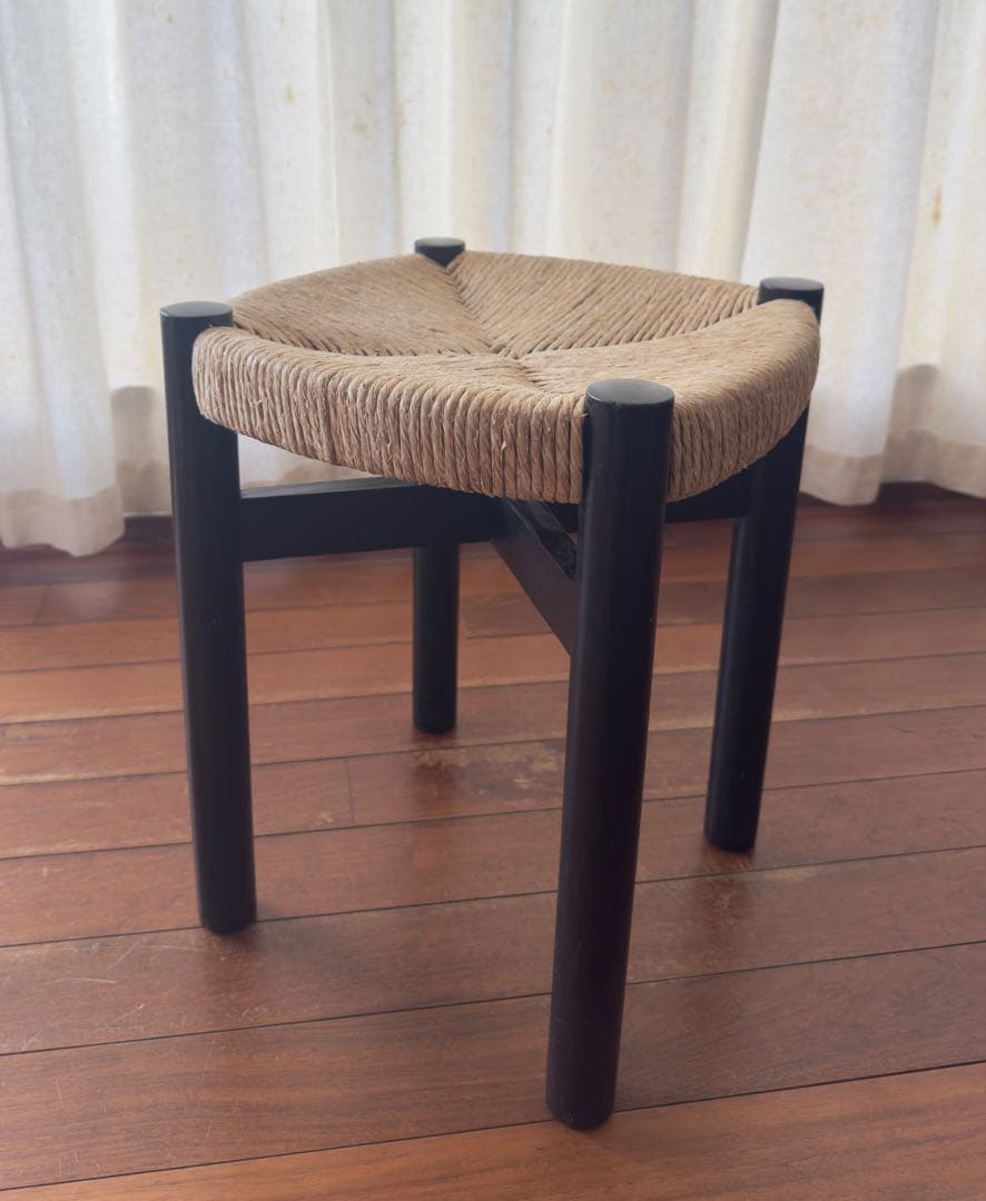 シャルロット ペリアン メリベル スツール 黒 ヴィンテージ