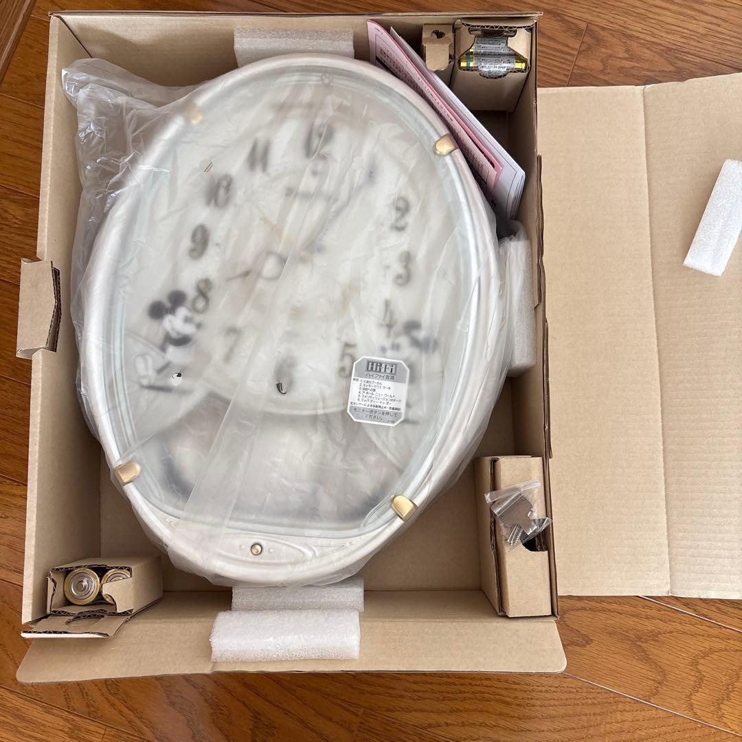 Disney ディズニー　壁掛け時計　セイコークロック　電波時計　メロディ付き