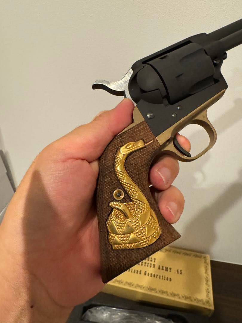 x110 caw モデルガン SAA 未発火　ラトルスネーク SPG