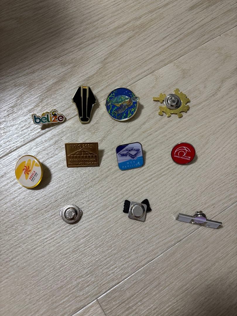 【万博】ピンバッチセット　11個