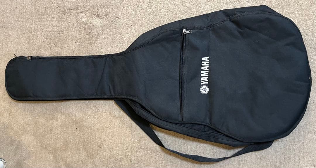 YAMAHA FS-325アコースティックギター　中古、ケース、ギター立て、カポ