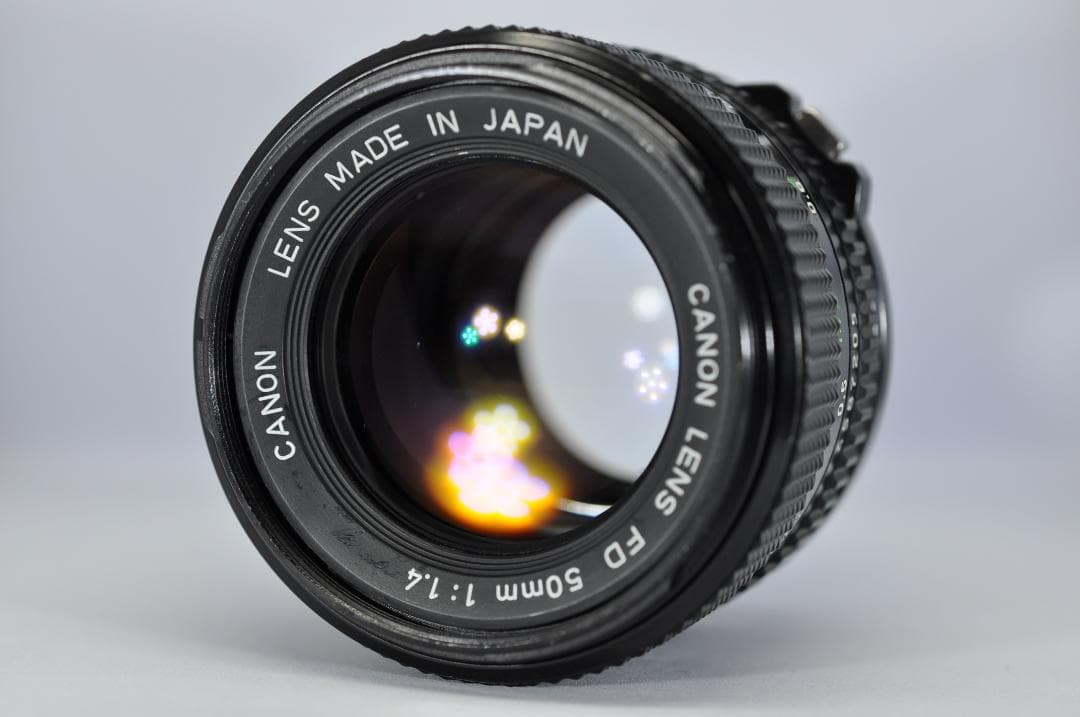 【動作ＯＫ】Canon New FD 50mm F1.4 キャノン レンズ